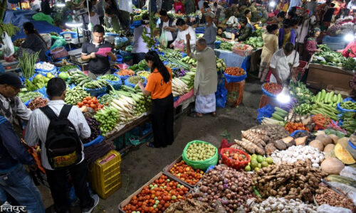 राजधानी भित्र्याइने फलफूल तथा तरकारीको परिमाणमा वृद्धि