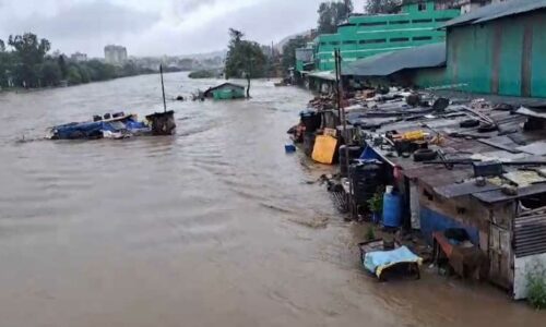 निरन्तरको बर्षाका कारण काठमाडौं उपत्यकामा अधिकाशं नदीमा बाढी