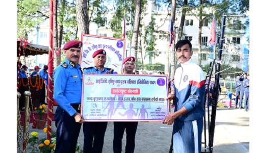 आइजिपी रनिङ कप पुरुष भलिबल प्रतियोगिताको उपाधि गण्डकी प्रदेश प्रहरीलाई