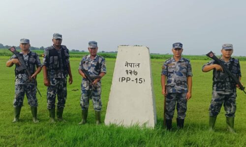 अन्तर–सीमा अपराध रोक्न सक्रियता बढाउँदै सशस्त्र