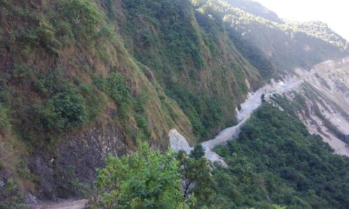 कालीगण्डकी करिडोरः पहिरोग्रस्त क्षेत्रमा निर्माण रोकियो