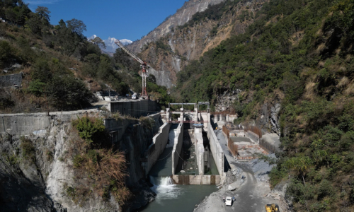 म्याग्दीमा निर्माणाधीन ४० मेगावाट क्षमताको राहुघाट जलविद्युत् आयोजनाको ७२ प्रतिशत भौतिक प्रगति