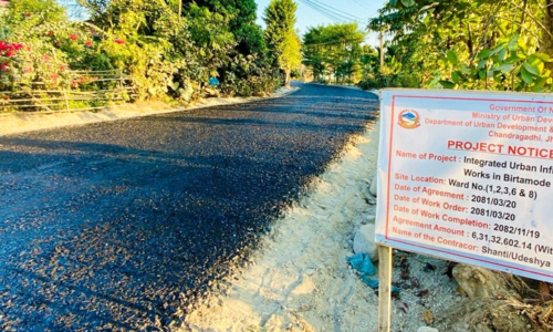 विर्तामोडका छ वटा सडक धमाधम स्तरोन्नति हुँदै