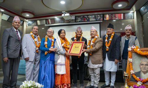 यस वर्षको रुद्रराज साहित्य पुरस्कार गार्गी शर्मालाई