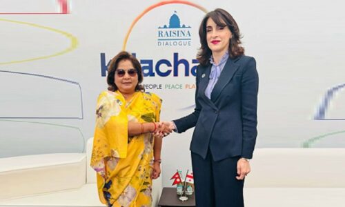 परराष्ट्रमन्त्रीद्वारा फिलिपिन्स र जर्जियाका विदेशमन्त्रीसँग छुट्टाछुट्टै भेटवार्ता