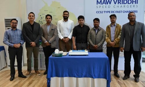 नेपालमा विद्युतीय सवारी पूर्वाधार विस्तारमा एमएडब्ल्यू वृद्धिको ठूलो फड्को