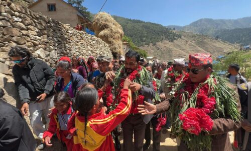 जुम्लाको समृद्धिका लागि संघीय सरकार पूर्ण प्रतिबद्ध : खानेपानी मन्त्री प्रदीप यादव
