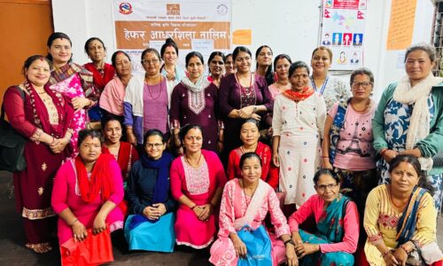 वालिङमा महिलाको व्यवहार परिवर्तनका लागि ‘हेफर आधारशिला’ तालिम सम्पन्न