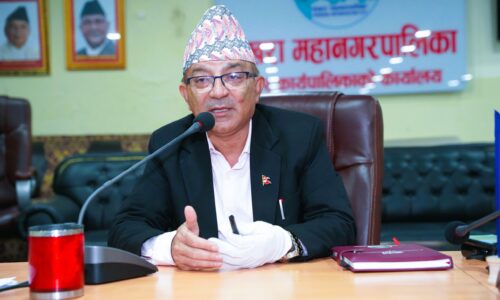 “पोखरा महानगरमा स्वच्छ पिउने पानीका लागि त्रिपक्षीय सम्झौतामा हस्ताक्षर, पाँच हजार घरधुरी लाभान्वित हुने”