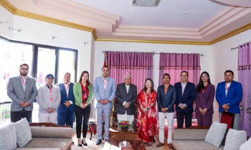 एनआरएनएको एकता महाधिवेशनका लागि राष्ट्रपति पौडेललाई निमन्त्रणा