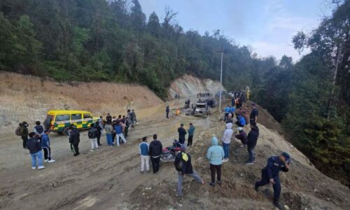 ताप्लेजुङमा बलेरो गाडीमा आगलागी, चारको  मृत्यु, दुई जना घाइते