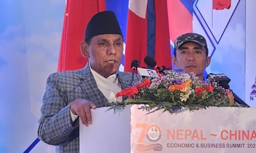 नेपालले चीनको विकास र समृद्धिबाट लाभ लिनुपर्छः अध्यक्ष दाहाल