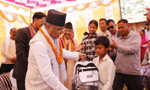 सामाजिक न्याय र समानताका निम्ति निरन्तर लागिरहने अध्यक्ष दाहालको प्रतिबद्धता