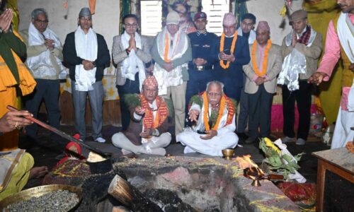 भारतीय विद्युत्मन्त्रीको मुक्तिनाथ दर्शनले धार्मिक पर्यटन प्रवर्द्धनमा सहयोग