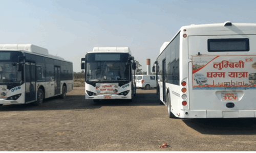 लुम्बिनी विकास कोषद्वारा सञ्चालित विद्युतीय सवारीसाधन प्रयोगमा ल्याइँदै