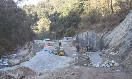 नारच्याङमा छ मेगावाट क्षमताको रेलेखोला जलविद्युत आयोजना निर्माण