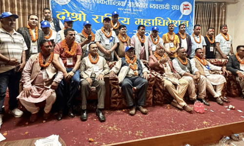 नेपाल लोकतान्त्रिक यातायात व्यवसायी सङ्घको अध्यक्षमा कर्माचार्य निर्वाचित
